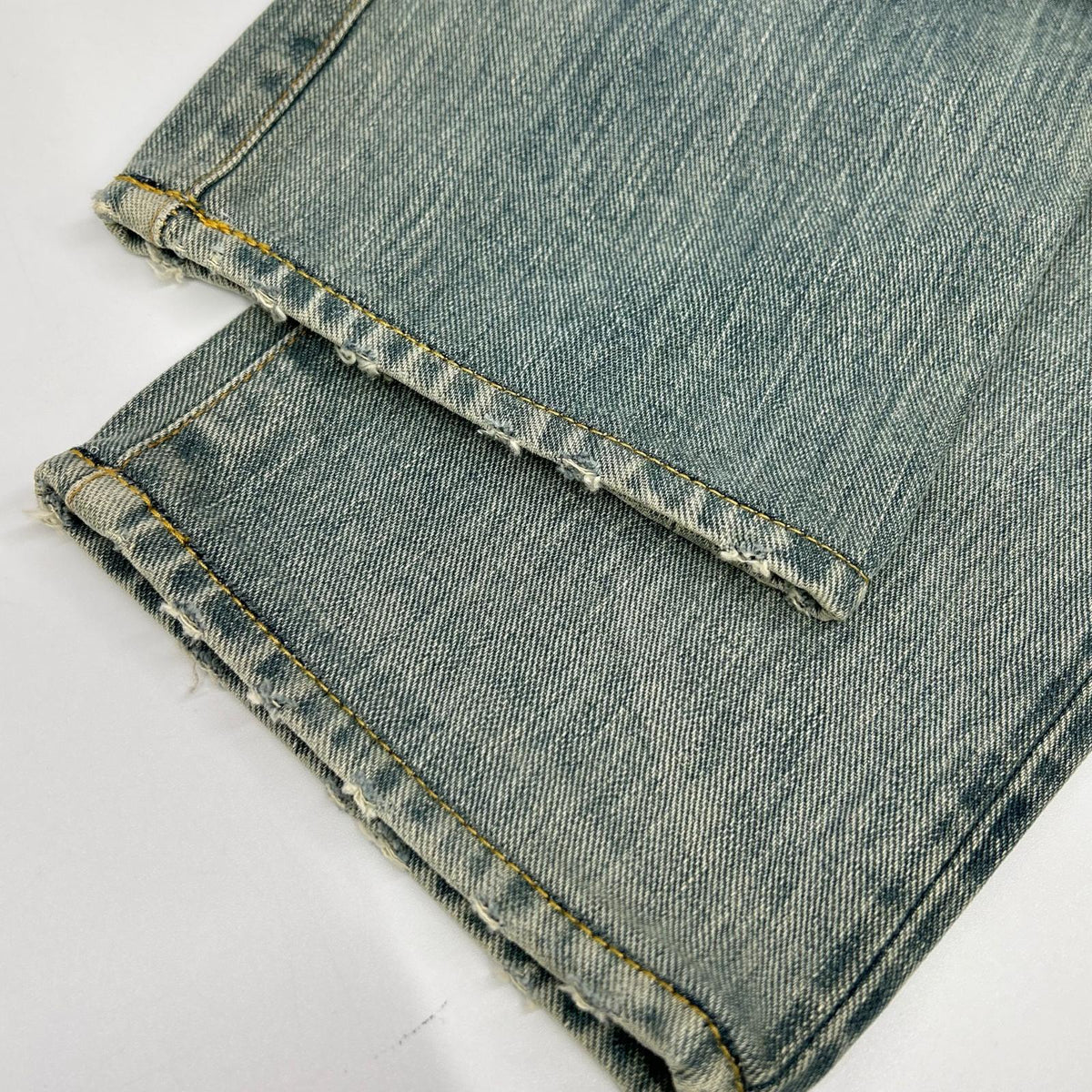 RRL Faded Indigo Slim Fit Selvedge Jeans Size 29×30