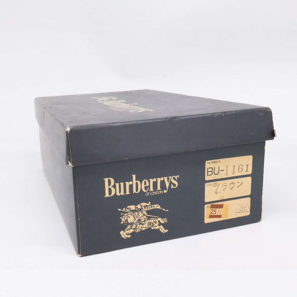 Burberry's 80s-90s U-Tip Leather Shoes Brown Size 25