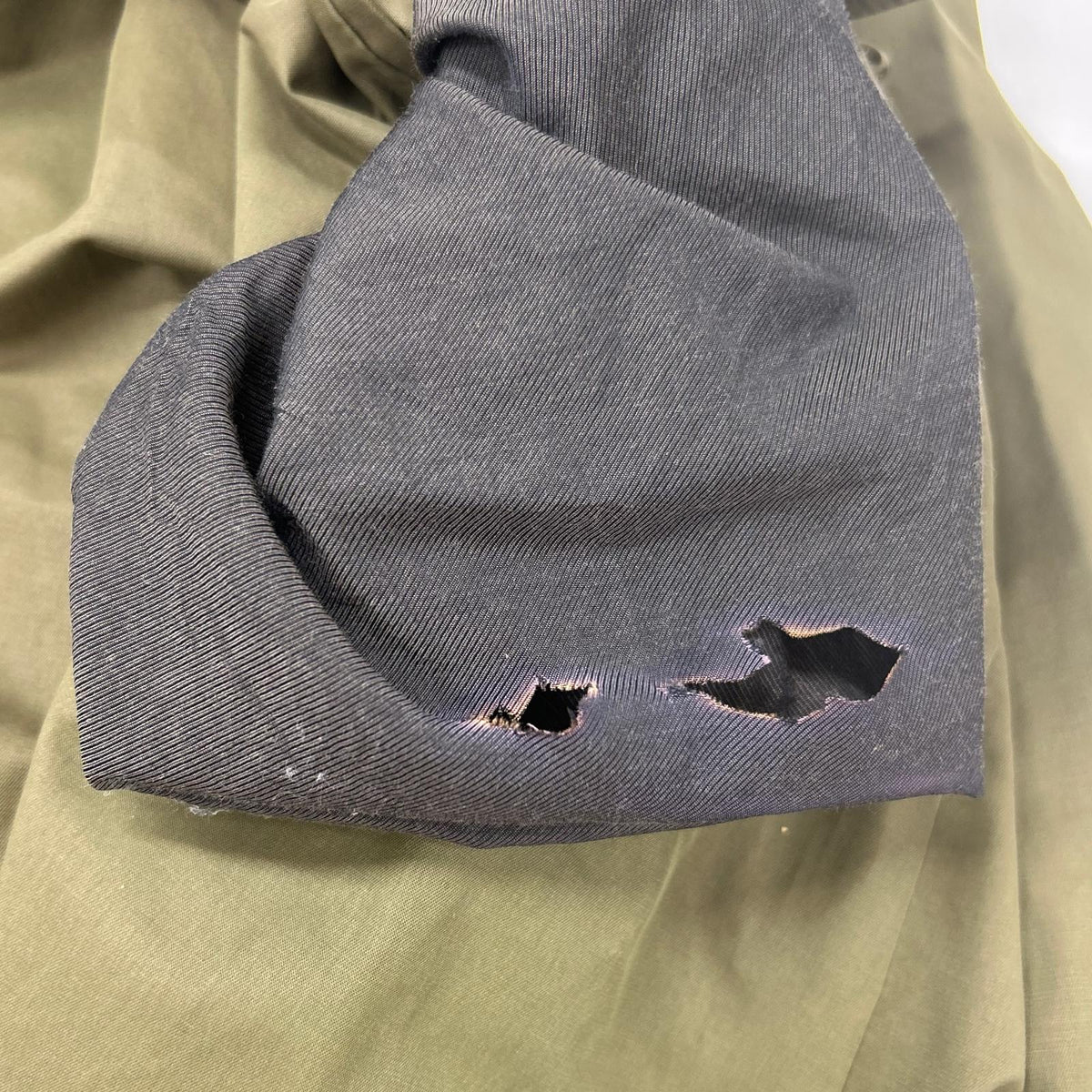 STUDIO NICHOLSON Technical Cotton Car Coat Khaki Size S