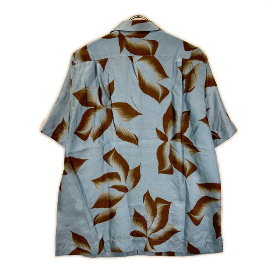 DRIES VAN NOTEN 25SS Silk Steel Oversized Shirt Size 46