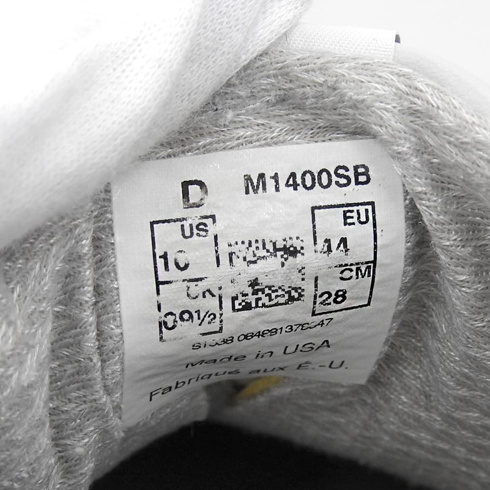 NEW BALANCE M1400SB USA Suede Sneakers Gray Size 10(US)