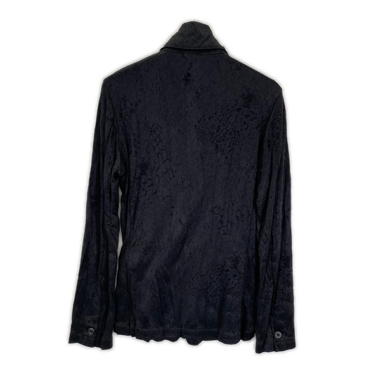 TORNADO MART Black Poly Cotton Jacket Size L