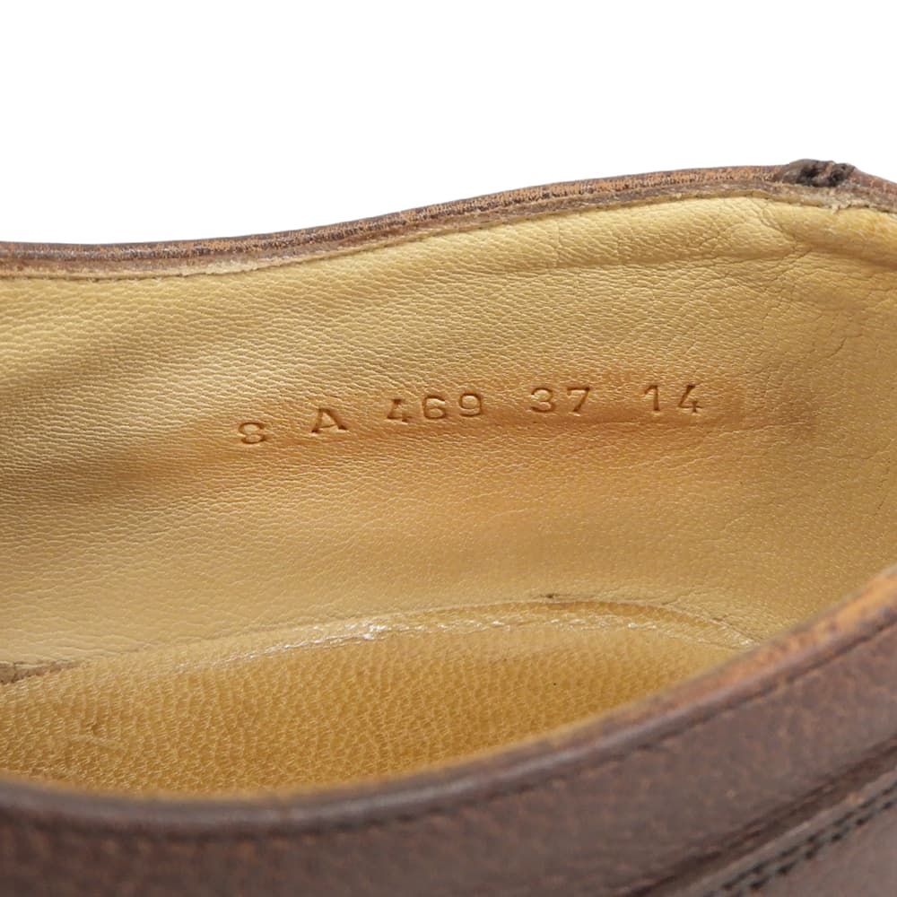 Paraboot BEAMS Chambord U-Tip Grain Shoes Brown Size UK 8