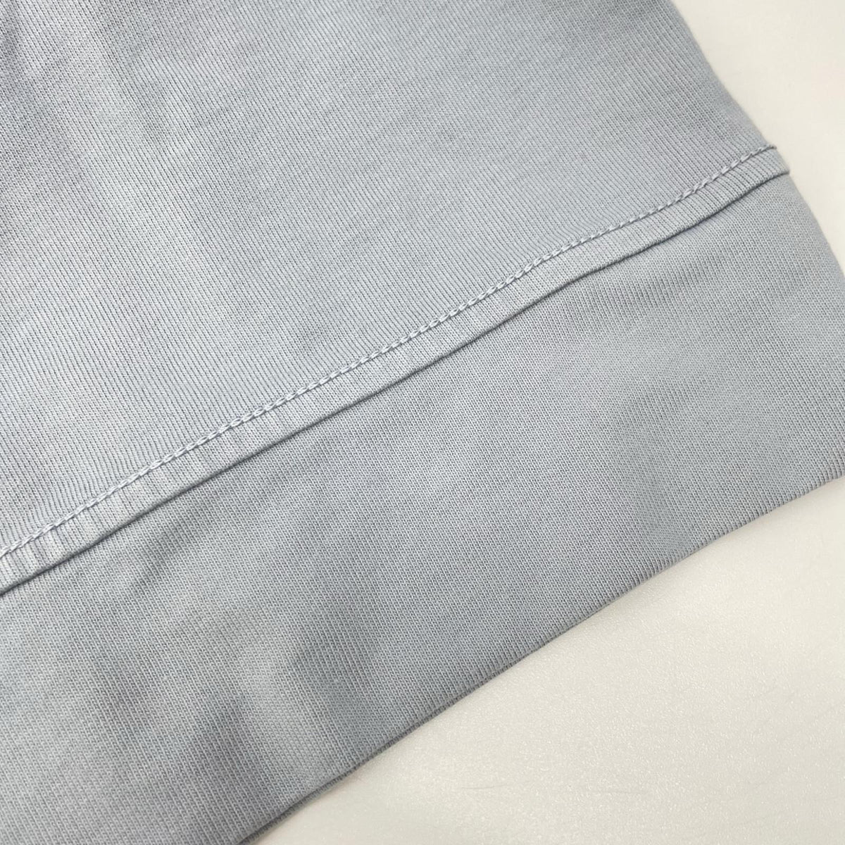 STONE ISLAND Gray Heavy Organic Cotton Sweatshirt Size L