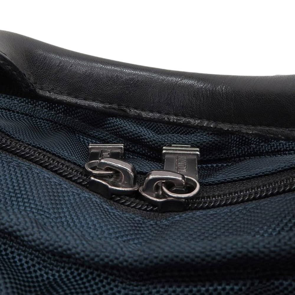 TUMI Alpha Nylon 2-Way Business Briefcase Blue