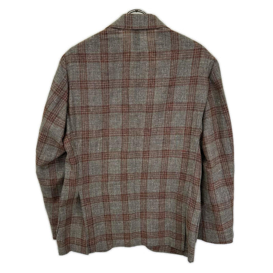 Gabo x Tomorrowland Linen Wool 2B Blazer Brown