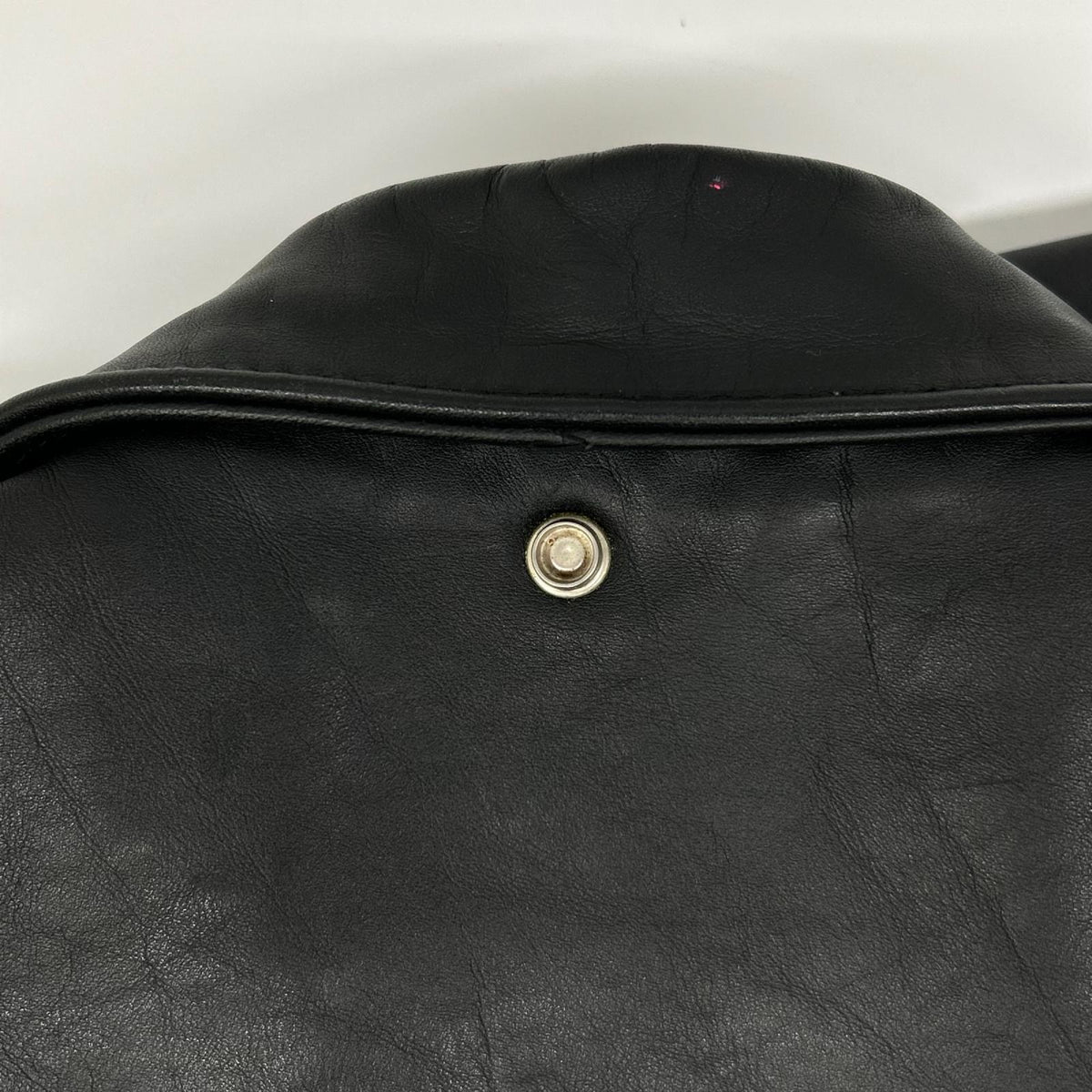 Schott 618 Double Rider Leather Jacket Black Size 38