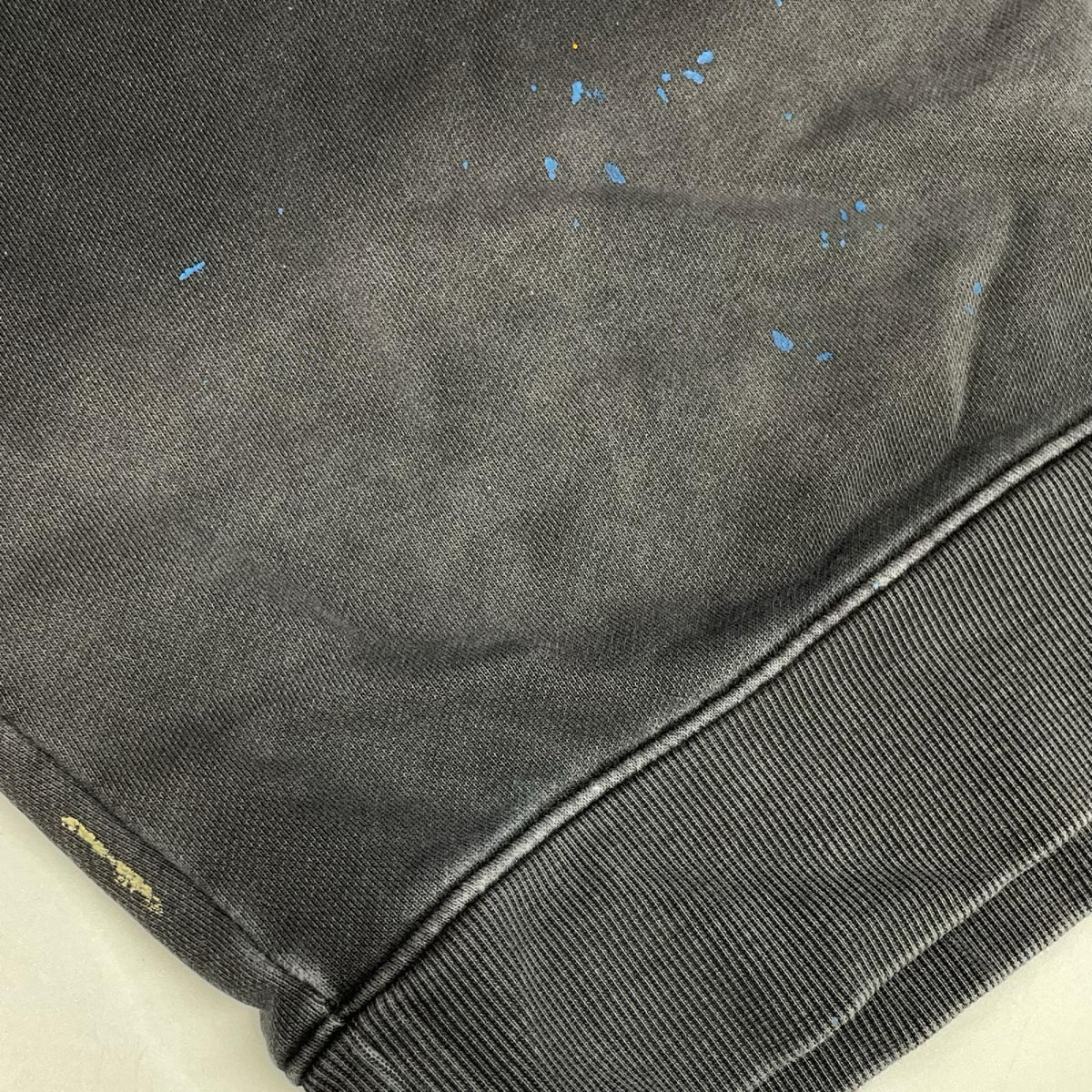 EVISU Black Faded Skull Seagull Print Sweatshirt Size M
