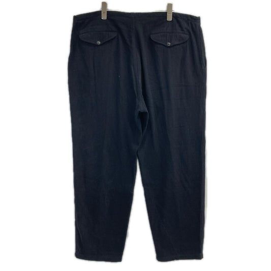 COMOLI 21SS Black Silk Nep Drawstring Pants Size 2