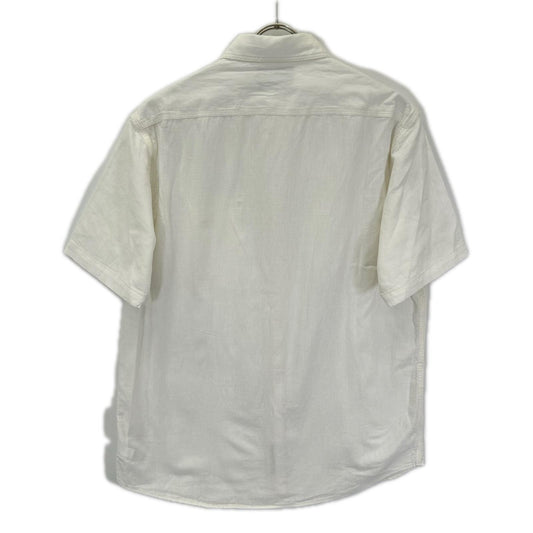 RRL Selvedge S/S Cotton Work Shirt White Size M