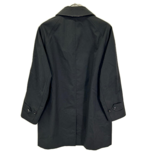 BURBERRY Camden Heritage Nova Check Car Coat Black Size 46