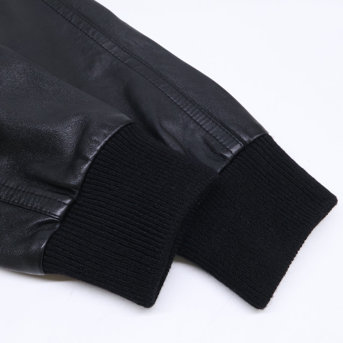 CELINE 2023 Hedi Slimane Lamb Leather Blouson Jacket Size 44