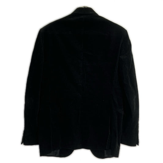 POLO RALPH LAUREN Black Corduroy 2B Jacket Size 40