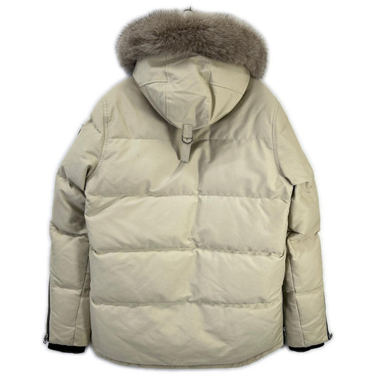MOOSE KNUCKLES 3Q Down Jacket Beige Size L