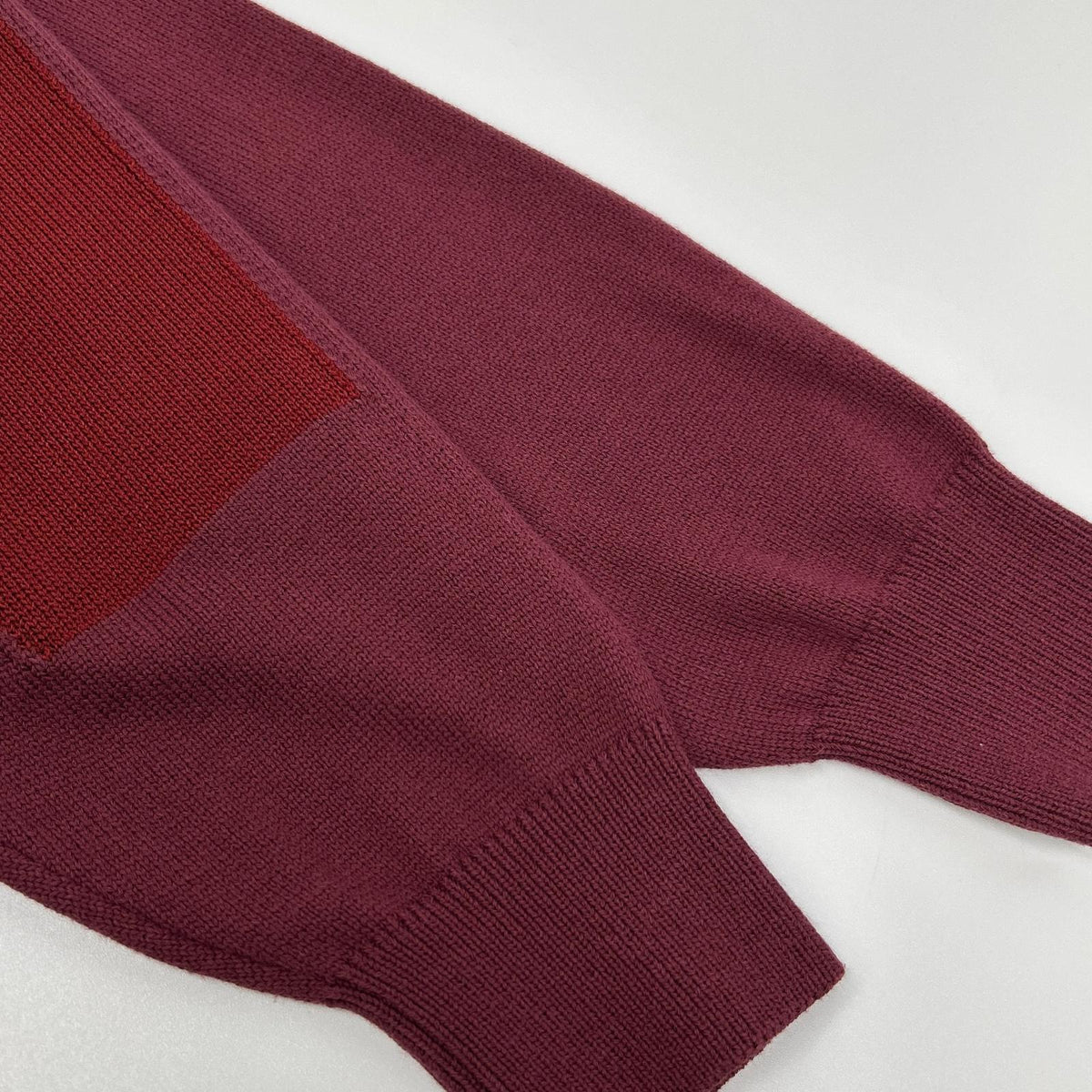 ISSEY MIYAKE MEN ME01KN198 Crewneck Knit Bordeaux Size 1