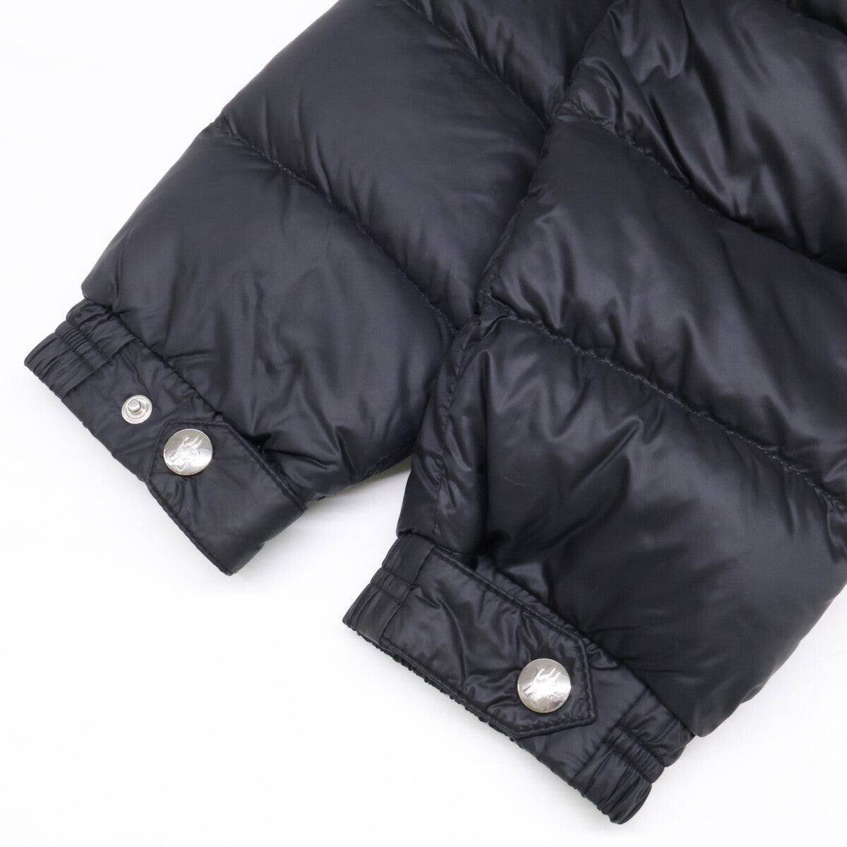 MONCLER SASSIERE Hooded Down Jacket Black Size 0