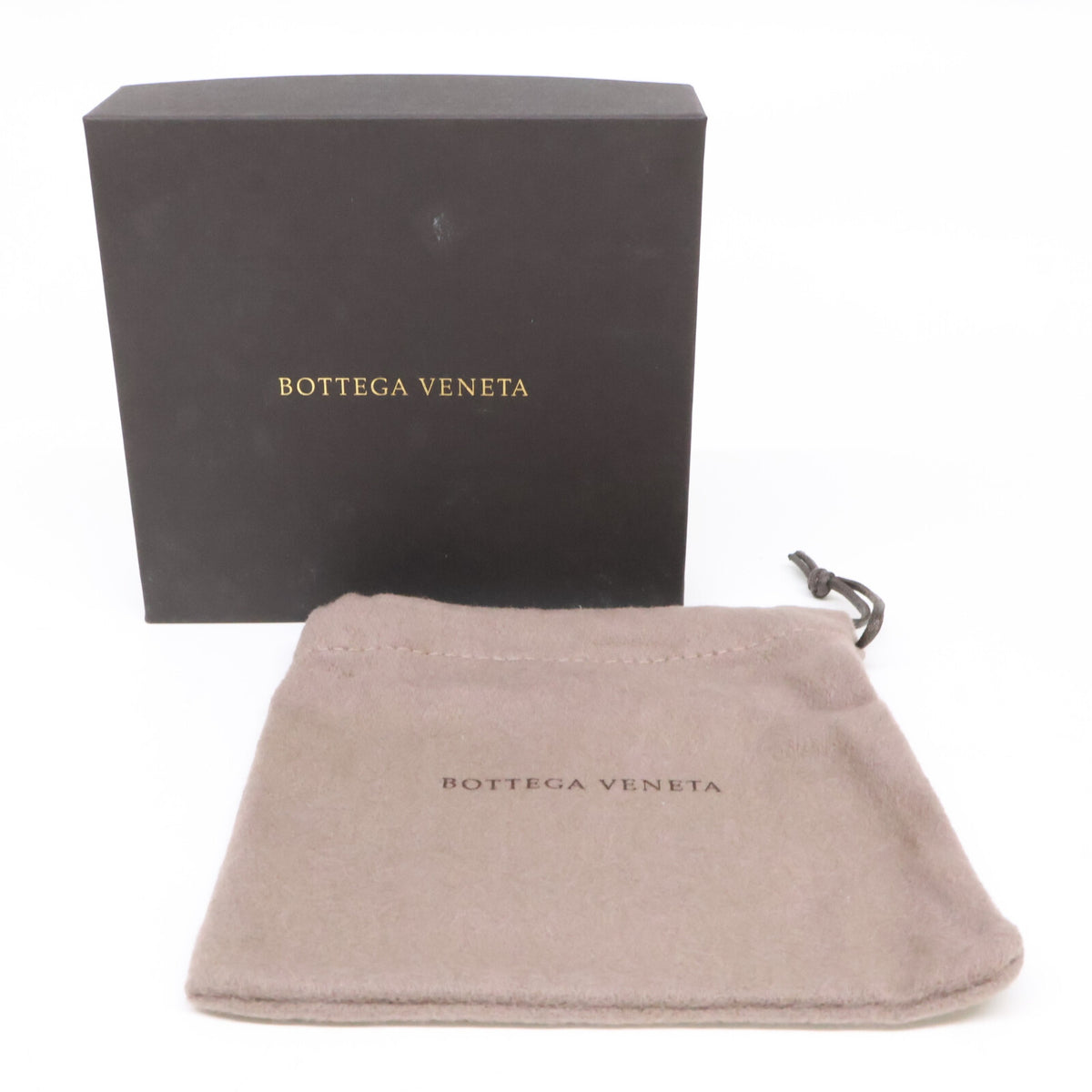 BOTTEGA VENETA Intrecciato Leather Coin Pouch Black