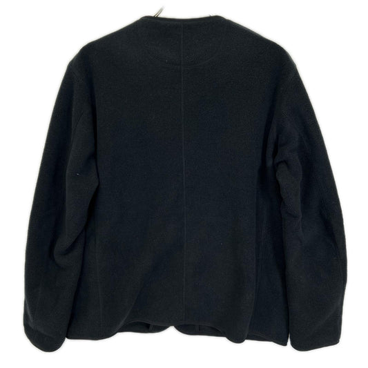 DANTON JD8939 Black Polyester Fleece Cardigan Size 42