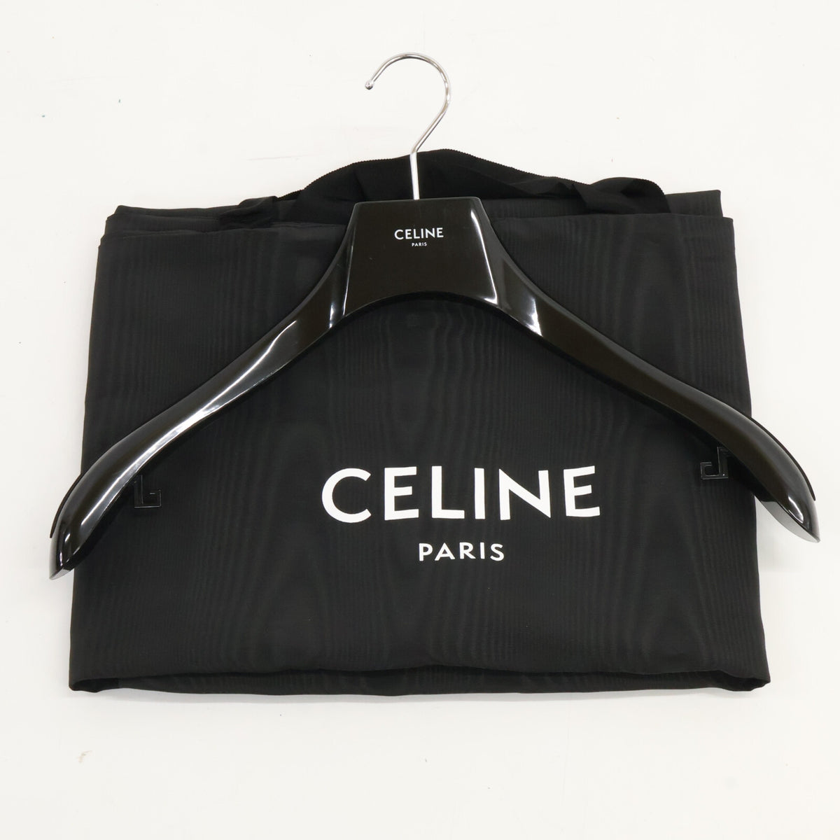 CELINE V47X896C Textured Wool Teddy Jacket Navy Size 52
