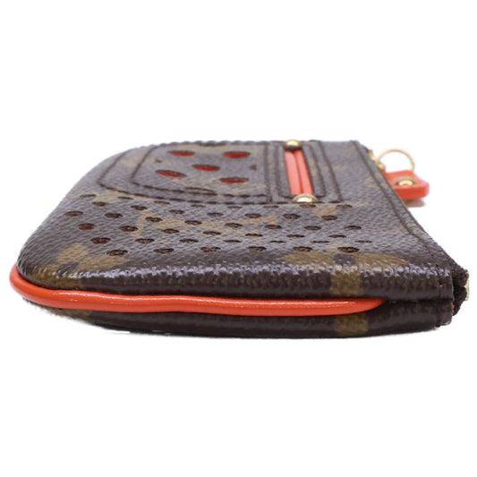LOUIS VUITTON M95222 Monogram Pochette Cles Key Coin Case