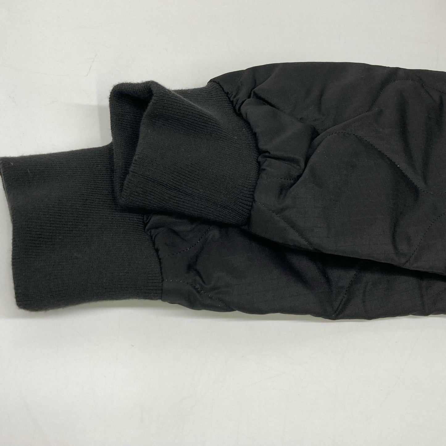 TAION Military Rib High Neck Down Jacket Black Size XS
