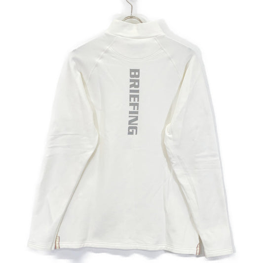 Briefing GOLF BRG243M64 White Warm High-Neck Shirt Size M