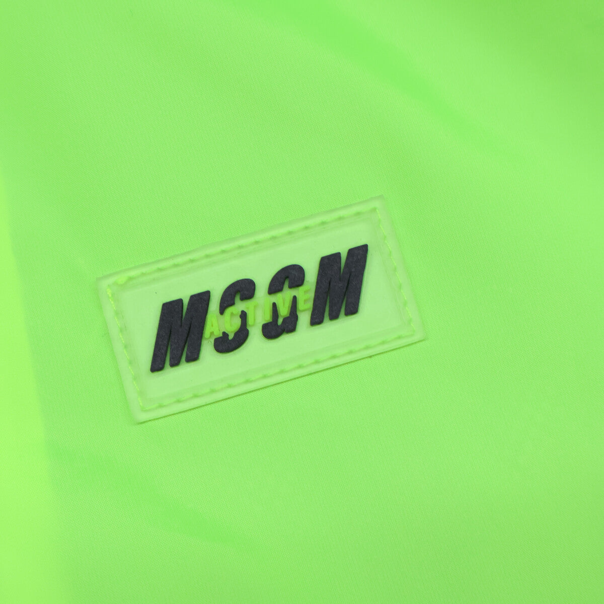 MSGM Neon Nylon Jacket Blue Yellow Size S