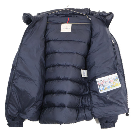 MONCLER Salzman Hooded Down Jacket Navy Size 1