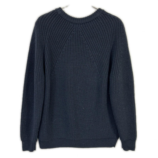 BATONER 23FW Signature Crewneck Knit Sweater Navy Size 1