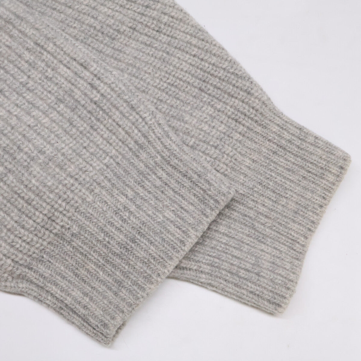 CELINE Hedi Slimane Wool Logo Pullover Hoodie Gray Size L