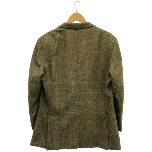Loro Piana Wool Cashmere Check 3B Blazer Size 50
