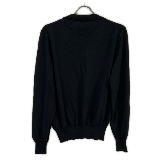 LOUIS VUITTON 19AW Black Patch Design Knit Size M
