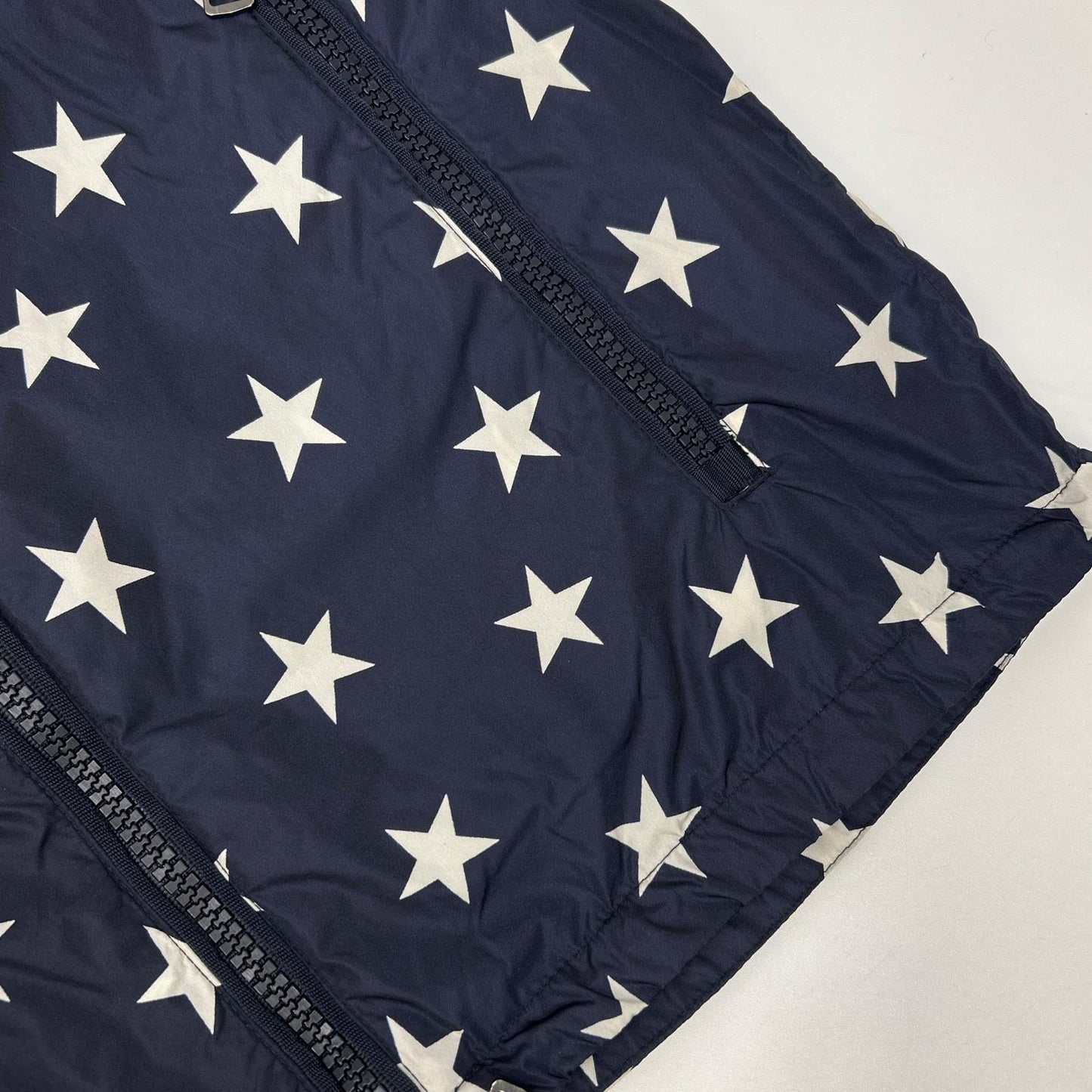 MONCLER Navy CAPBRETON Star Pattern Nylon Jacket