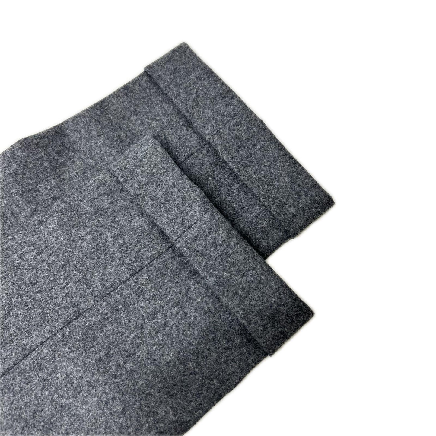 BERWICH Scotch Gray 2-Pleat Slacks Size 42