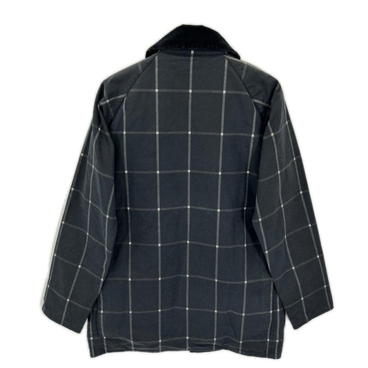Barbour SL Beaufort Wax Lined Oiled Jacket Size 36