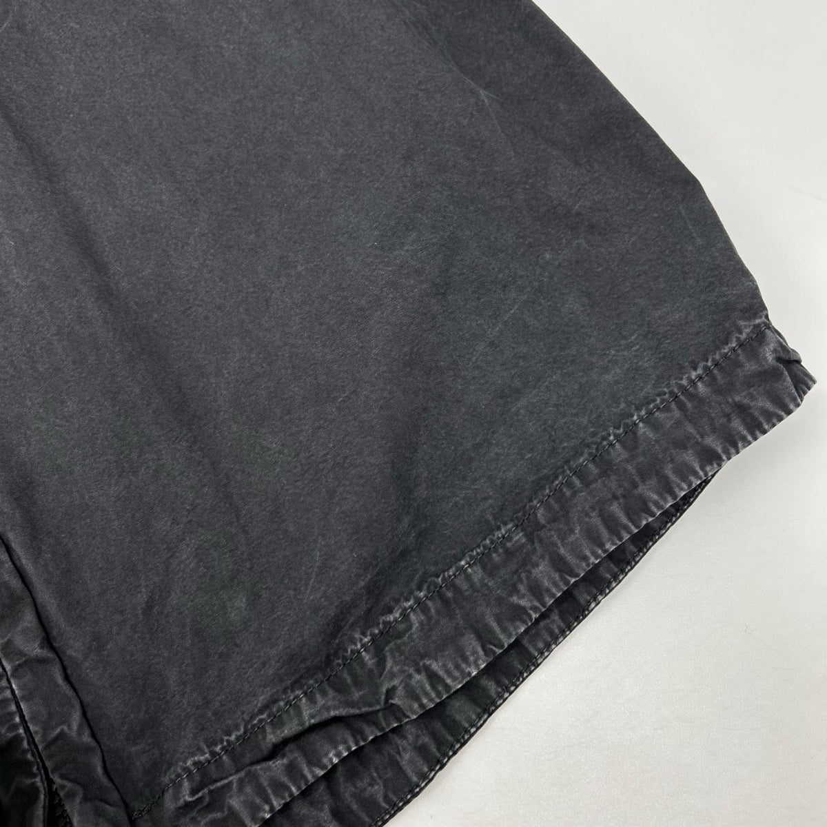 STONE ISLAND 24SS Old Effect Brushed Overshirt Black Size M