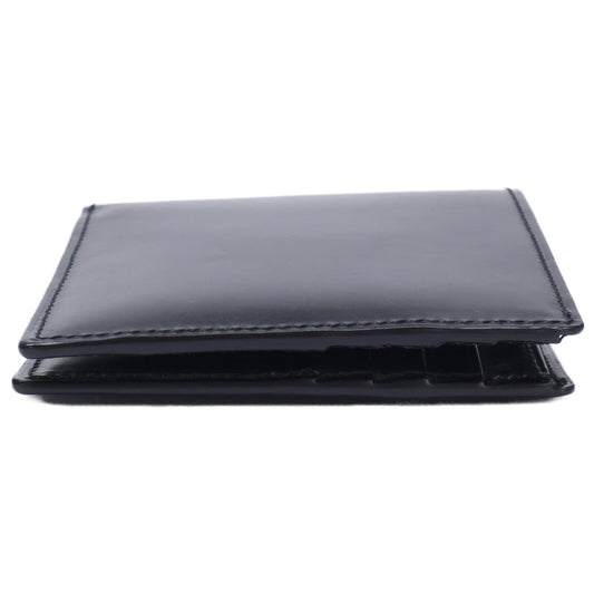 COCOMEISTER Black George Bridle Bi-Fold Wallet