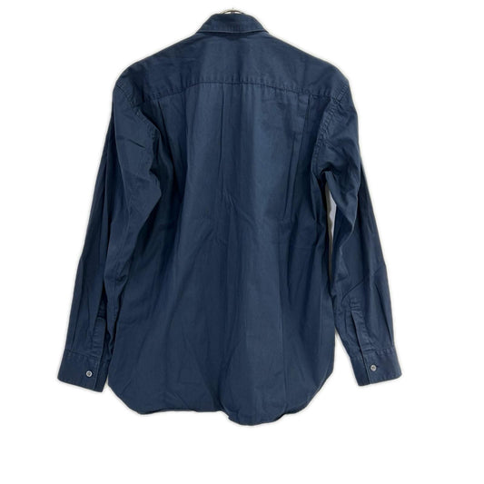 COMMEdesGARCONS SHIRT Navy FOREVER Long Sleeve Shirt Size XS