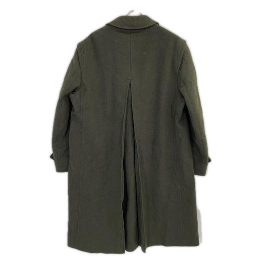HERNO Dark Green Wool Vintage Coat