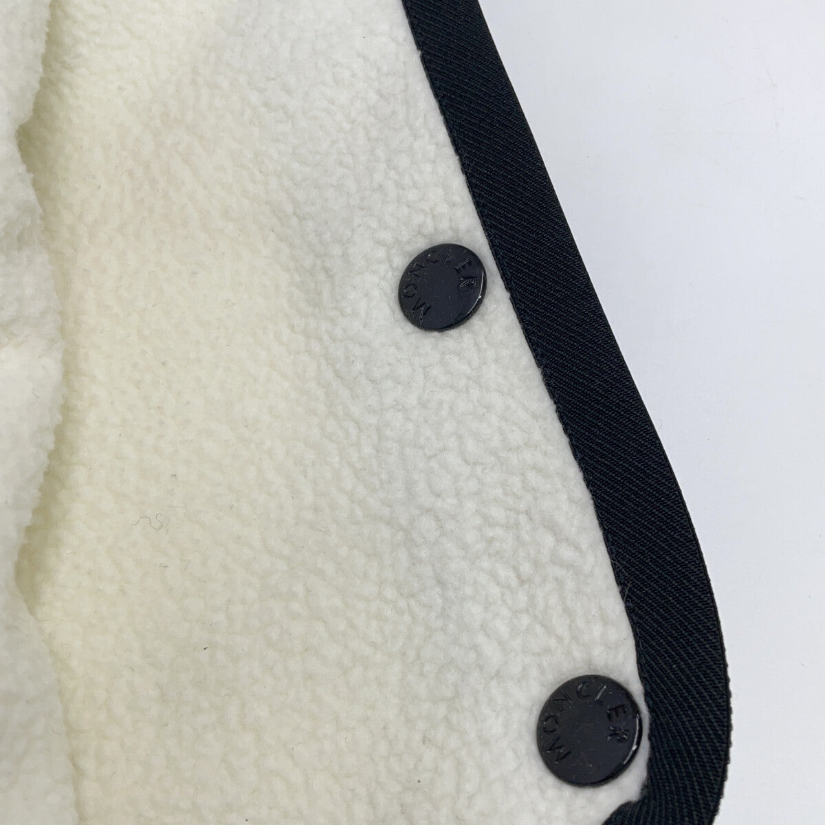 MONCLER 19 Grenoble Fleece Pants White Size XS