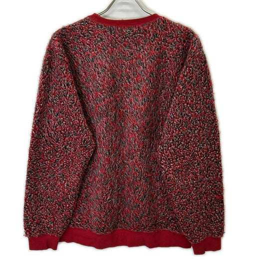HYSTERIC GLAMOUR Metal Logo Sweatshirt Red Size L