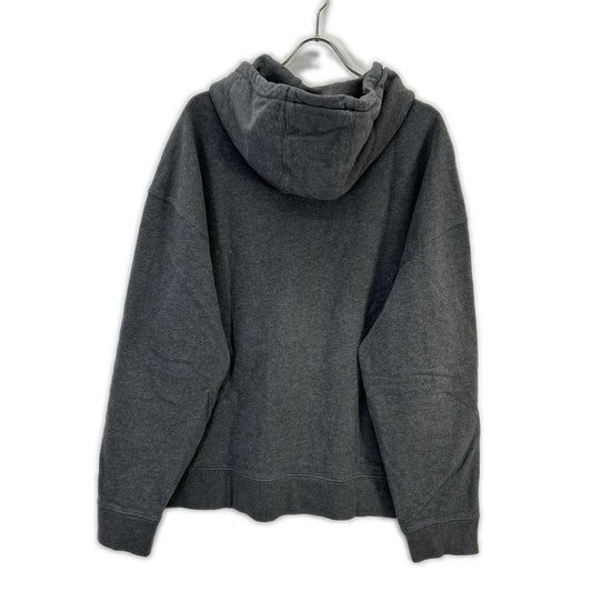 MAISON KITSUNE Fox Head Hoodie Dark Gray Size XL