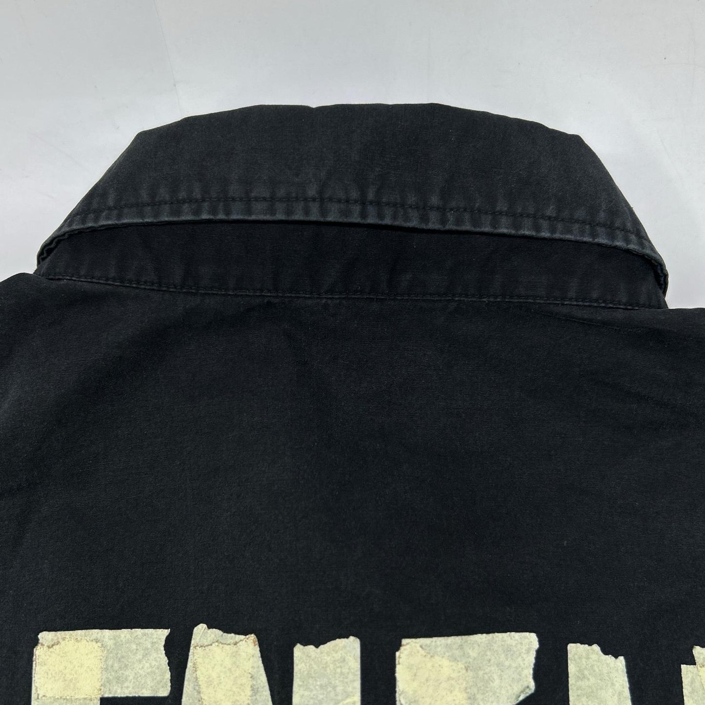BALENCIAGA 22SS 738761 TNM60 S/S Shirt Black Size 37