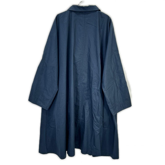Porter Classic Navy Stand Collar Coat Size 4