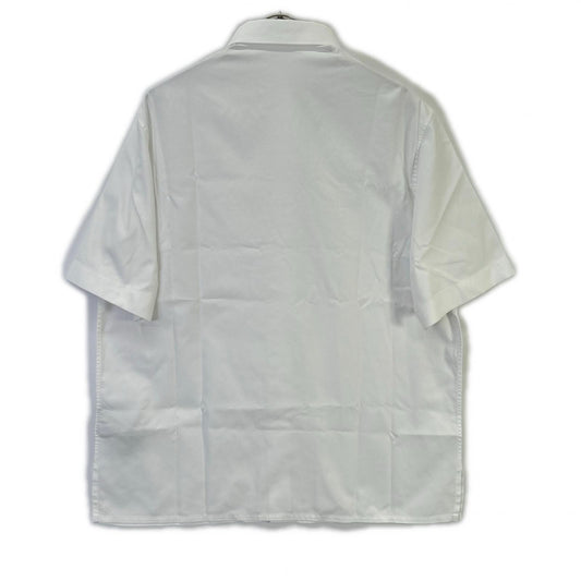 Dior HOMME White Denim Tears Short-Sleeve Shirt Size 40