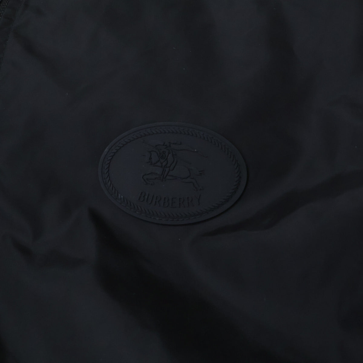 BURBERRY Nova Check Reversible Hoodie Jacket Black Size M