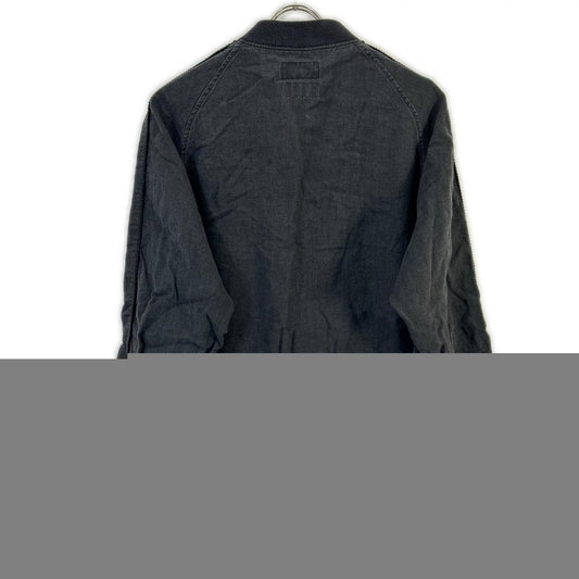 RUDE GALLERY BLACK REBEL 20SS Linen Jacket Black