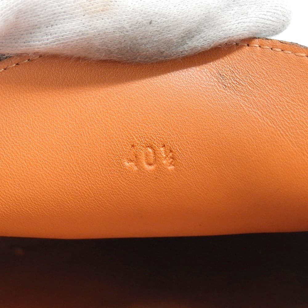 HERMES Irving Leather Moccasin Slip-Ons Black Size 40.5