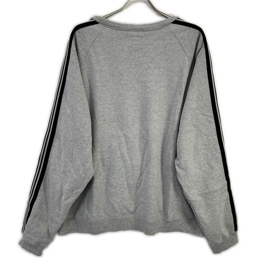 Needles xB'2nd Track Crew Neck Cotton Jersey Gray Size L