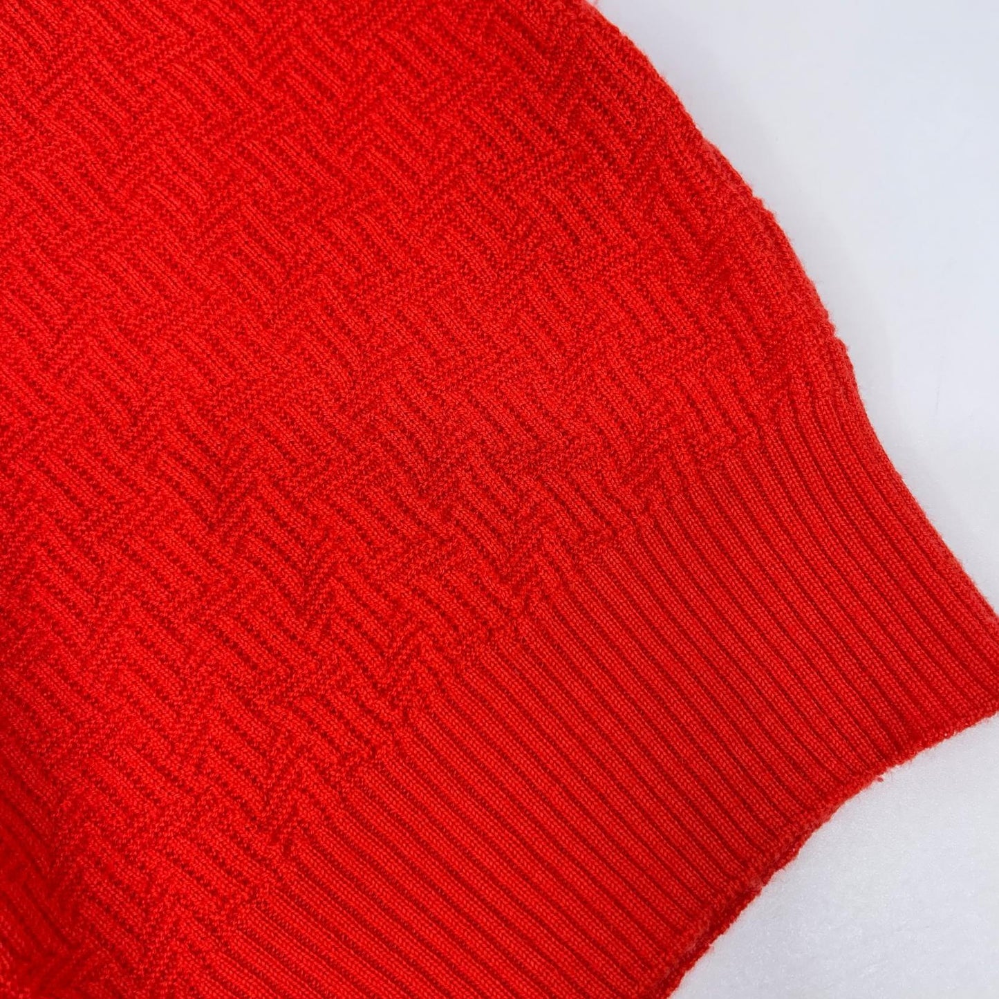 Drumohr Wool Knit Sweater Red Size 48